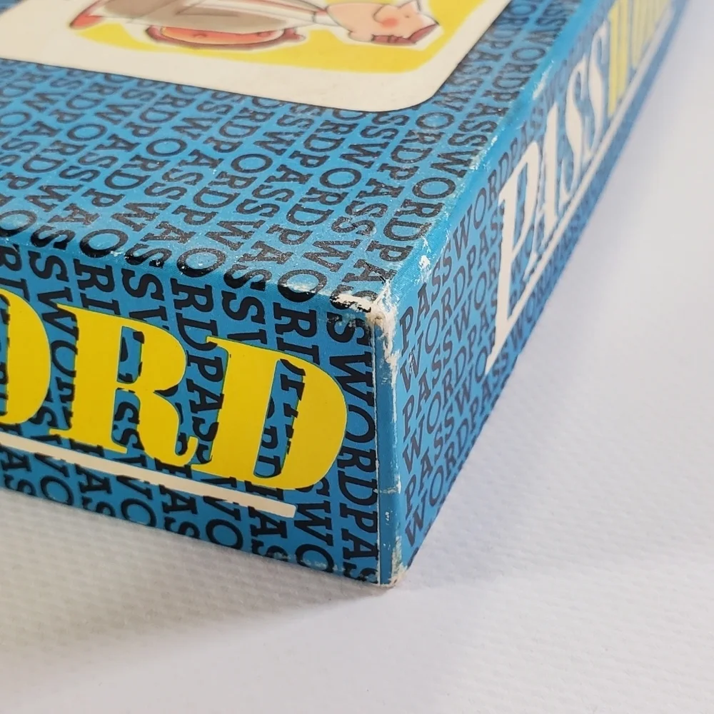 Password Game 1964 Vintage Board Game Classic Family Collectible